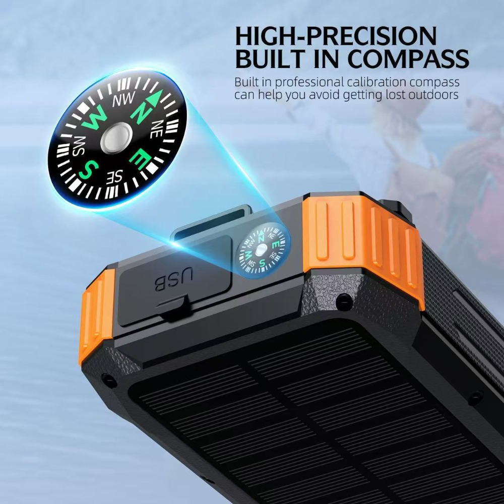 New 50000mAh Solar Power Bank  - огляд і ціна Solar Emergency Charger