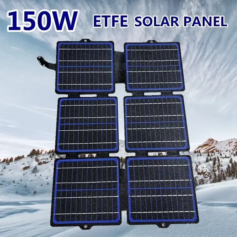 150W Foldable Solar Panel ETFE - огляд і ціна Solar Emergency Charger
