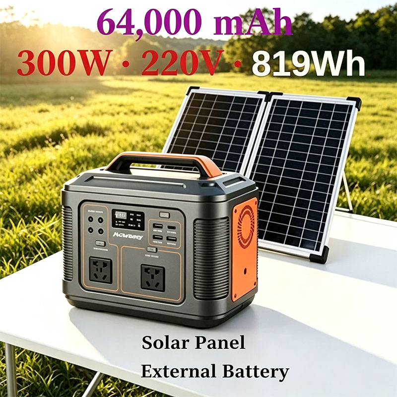 300W Portable Power Station 22 - огляд і ціна Solar Emergency Charger