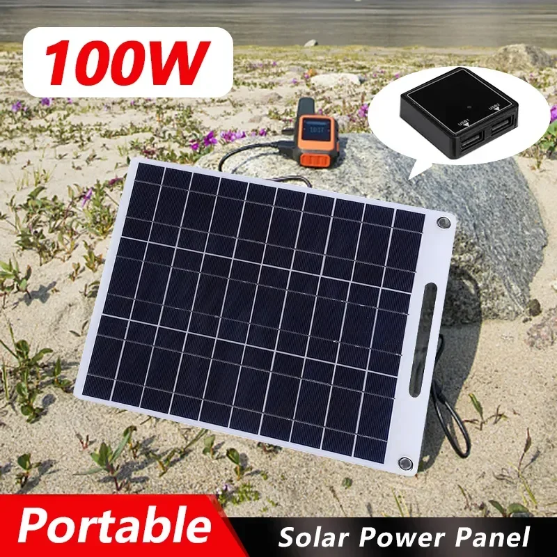 5V Solar Panel Waterproof Port - огляд і ціна Solar Emergency Charger