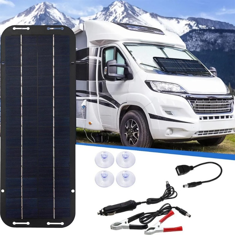 6W 5V Flexible Solar Panel Cha - огляд і ціна Solar Emergency Charger