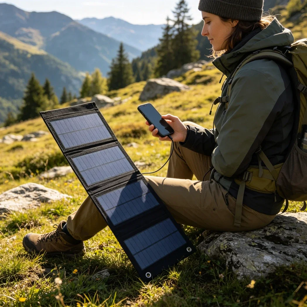 Foldable Solar Panel Charger 2 - огляд і ціна Solar Emergency Charger