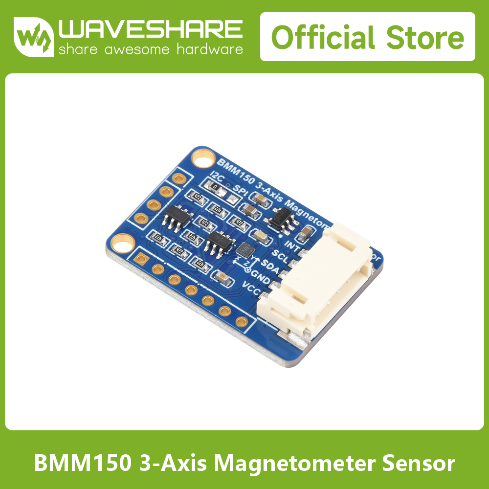 Waveshare BMM150 3-axis Magnet - огляд і ціна Compass Lensatic